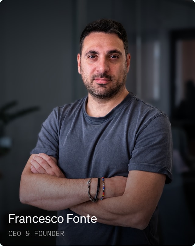 Ritratto di Francesco Fonte, CEO & Founder
